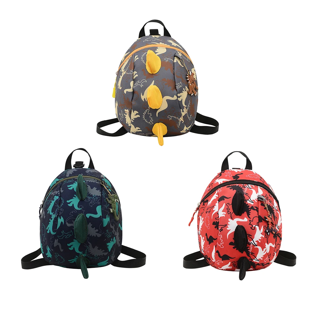 

Children Cartoon Dinosaur 3D Rucksacks Casual Kindergarten Mini Handbag Knapsack