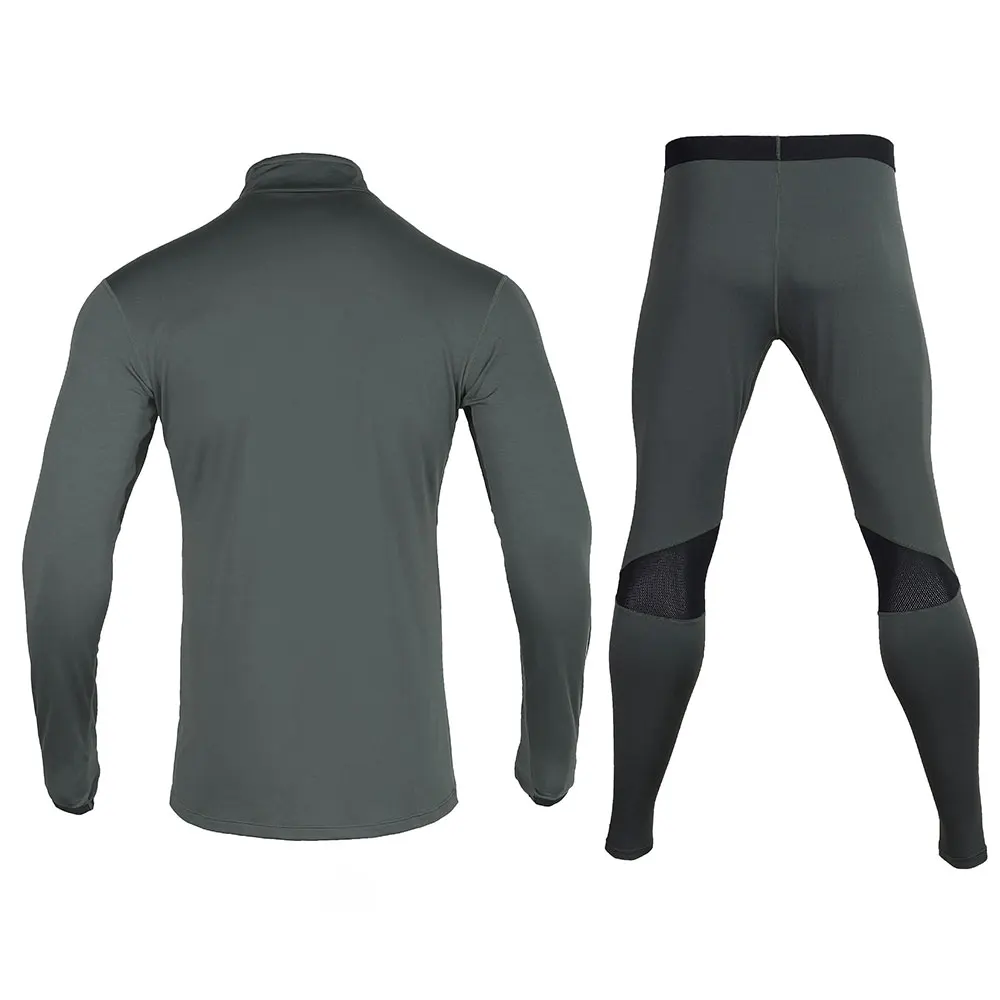 Emersongear дышащий теплый костюм на молнии нижнее белье термозимние теплые рубашки