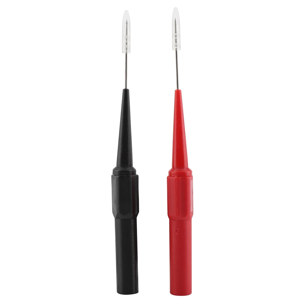 

1 Pair Test Probes Insulation Piercing Needle for Multimeters Red+Black Color 1 1 1