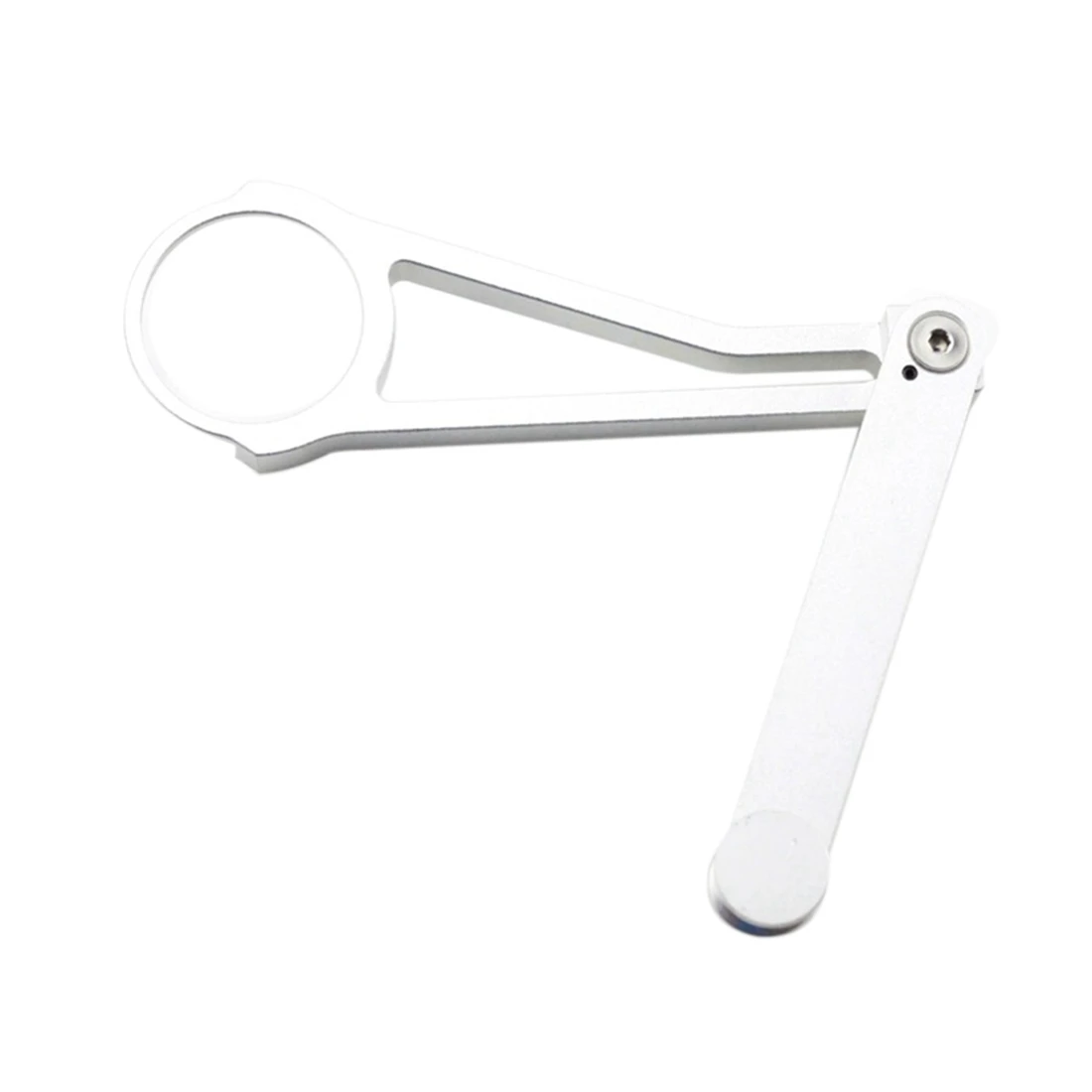 

Bicycle Alloy Chain Protect Hook for Brompton BRO 3Sixty Folding Bike Chain Protection,Silver