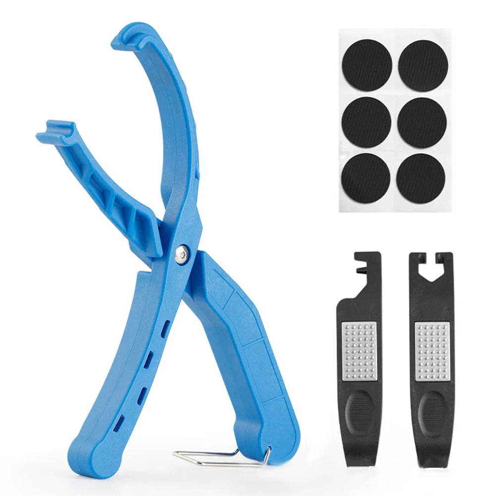 

Bicycle Bike Tire Lever Tool Tyre Clamping Pliers Multifunctional Hand Install & Removal Clamp Kit Skid Tire Bar Glue Free Tire