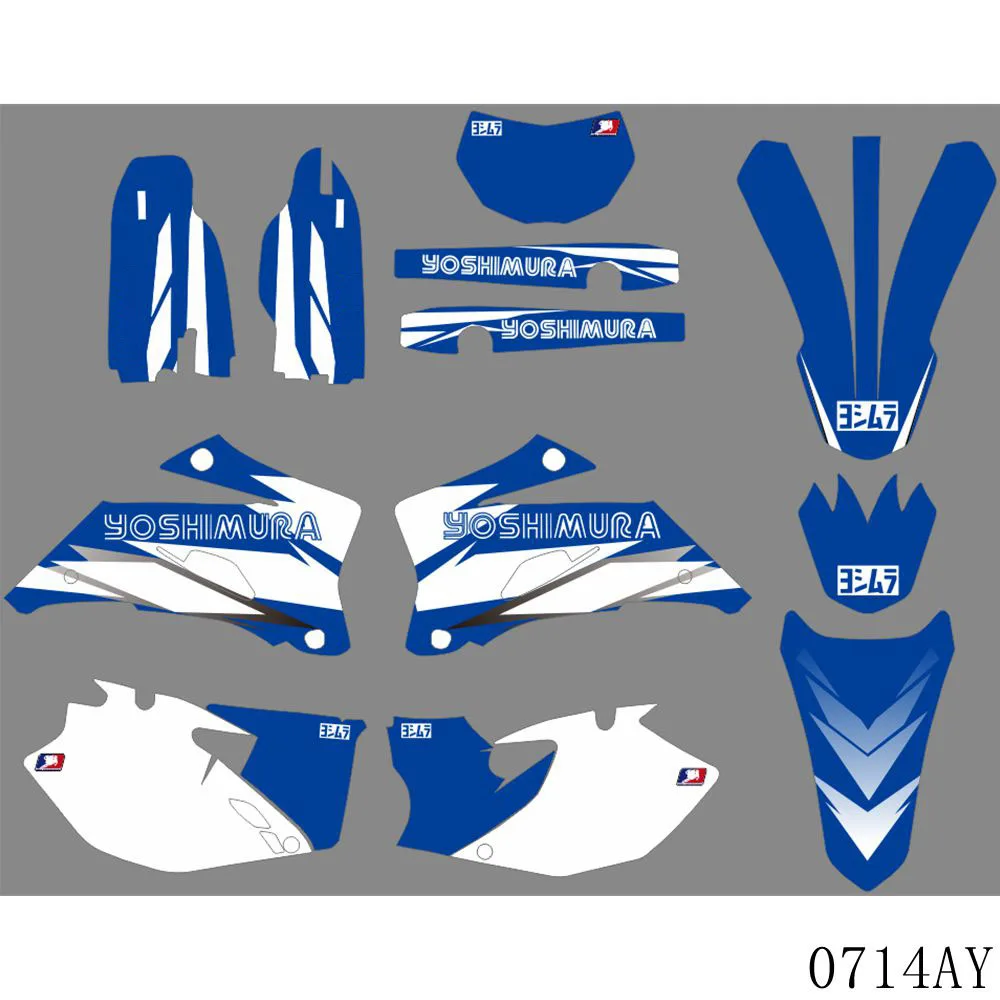 

Graphics Decals Stickers Background Custom Number For Yamaha WR250F 2007-2014 WR450F 2007-2011 WR 250F 450F WR250 WR450 F