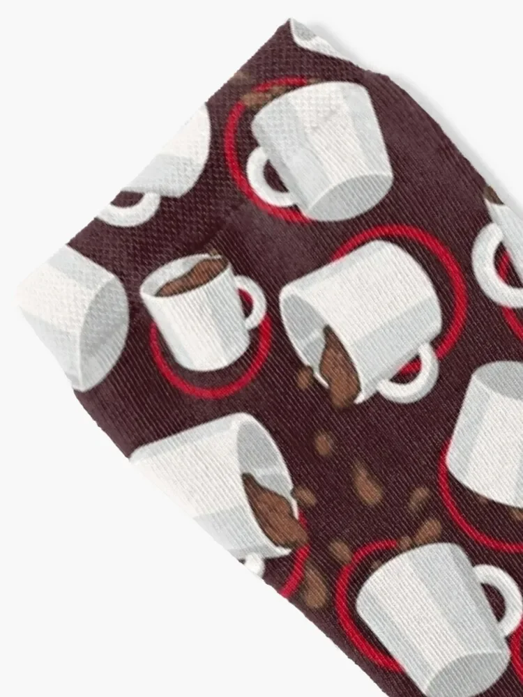 Tweek кофейные кружки носки для бега рождественские мужские гольфа женские