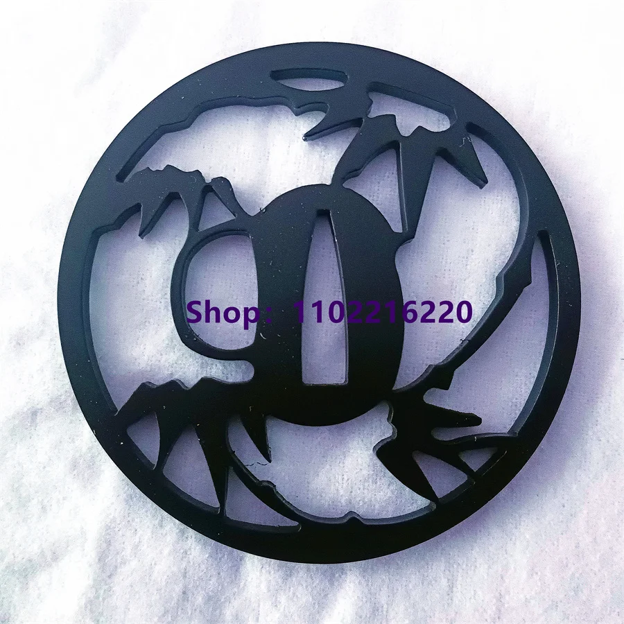 Тонкая стальная железная защитная накладка Tsuba для реальных японских запчастей