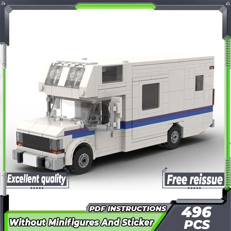 Модель городского автомобиля Moc строительные блоки Классический конструктор