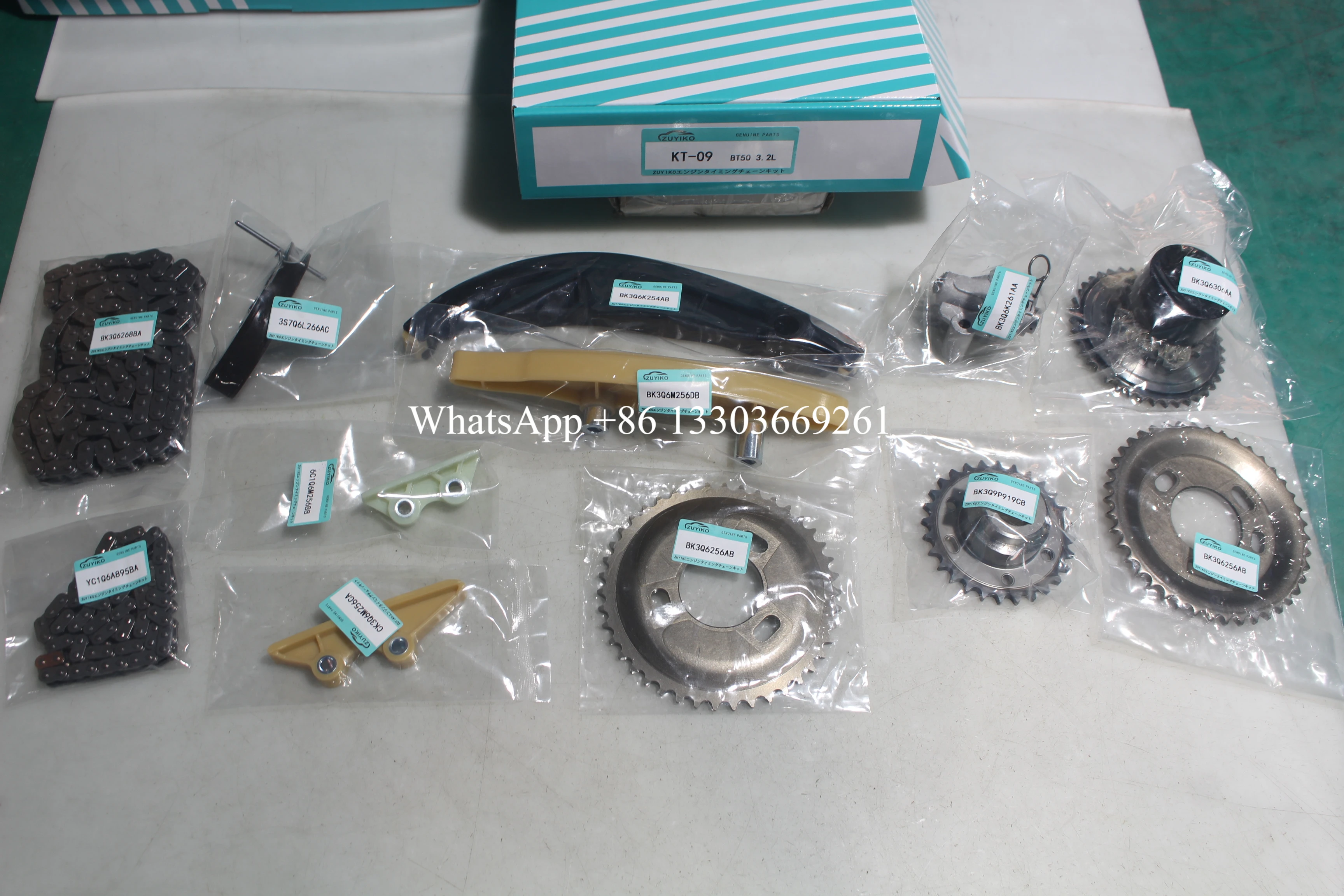 Комплект цепи ГРМ p5at для двигателя Ford 3.2 Ranger Pickup Transit Mazda Bt50 3 2 bk3q6268ba bk3q6k261aa KT-09