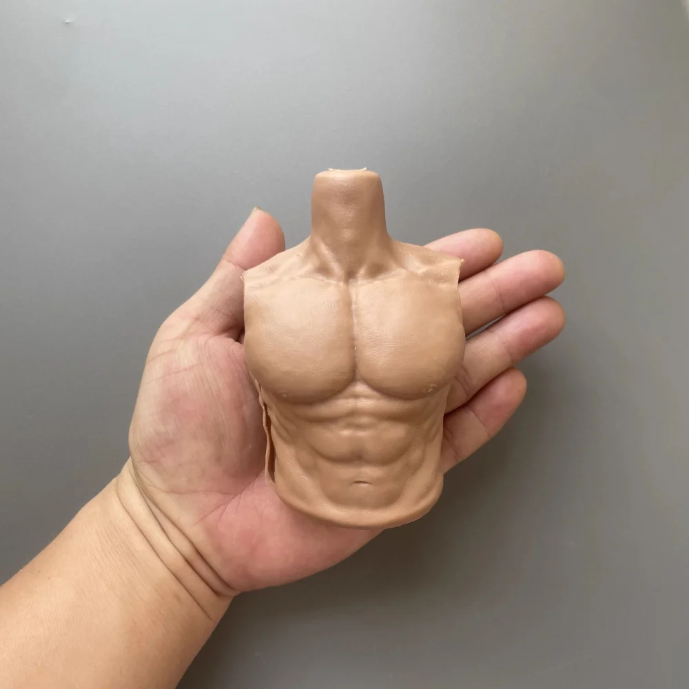 Фото ZYTOYS 1/6 Мужская кукла с полурезиновым торсом и аксессуарами из ПВХ для 12-дюймовых фигурок BD001 B001, мускулистое тело для сборки и кастомизации №2
