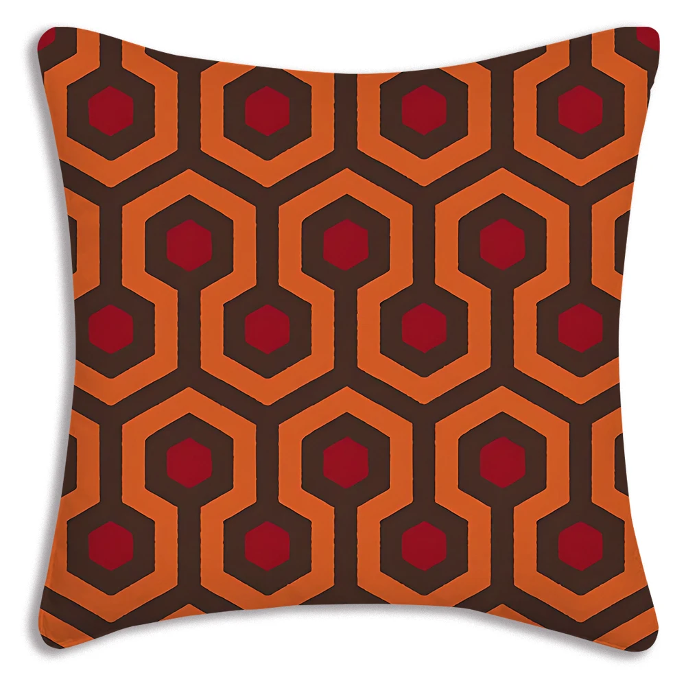 

Чехлы на подушки из фильмов ужасов, мультяшный диван, декоративный домашний двусторонний принт, короткий плюшевый милый чехол для подушки