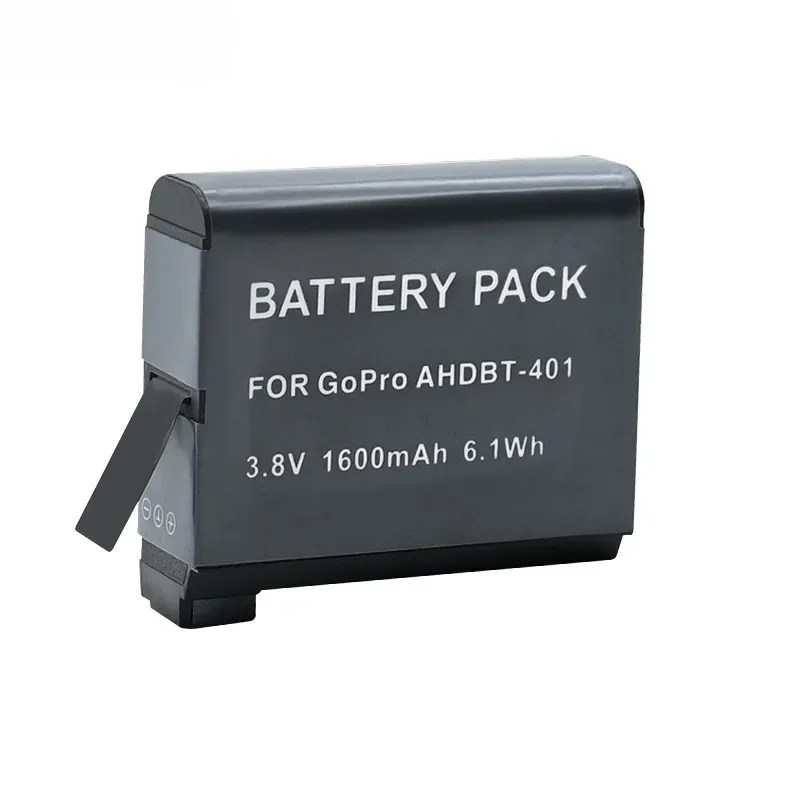 Фото Аккумулятор 3.8V 1600mAh для GoPro HERO4 AHDBT-401, литий-ионный, перезаряжаемый, высокой емкости, для экшн-камер №2