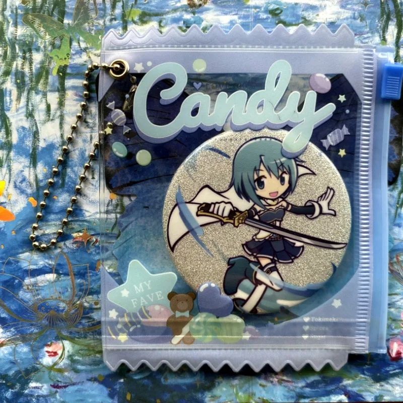 Фото Аниме Puella Magi Madoka Magica заколки Милая 58 мм фигурка Homura Miki Sayaka Брошь Косплей искусственная обувь ювелирные аксессуары №3
