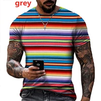 summer fashion 3d print mens t shirt o neck short sleeve casual breathable oversized male t shirt men clothingtop