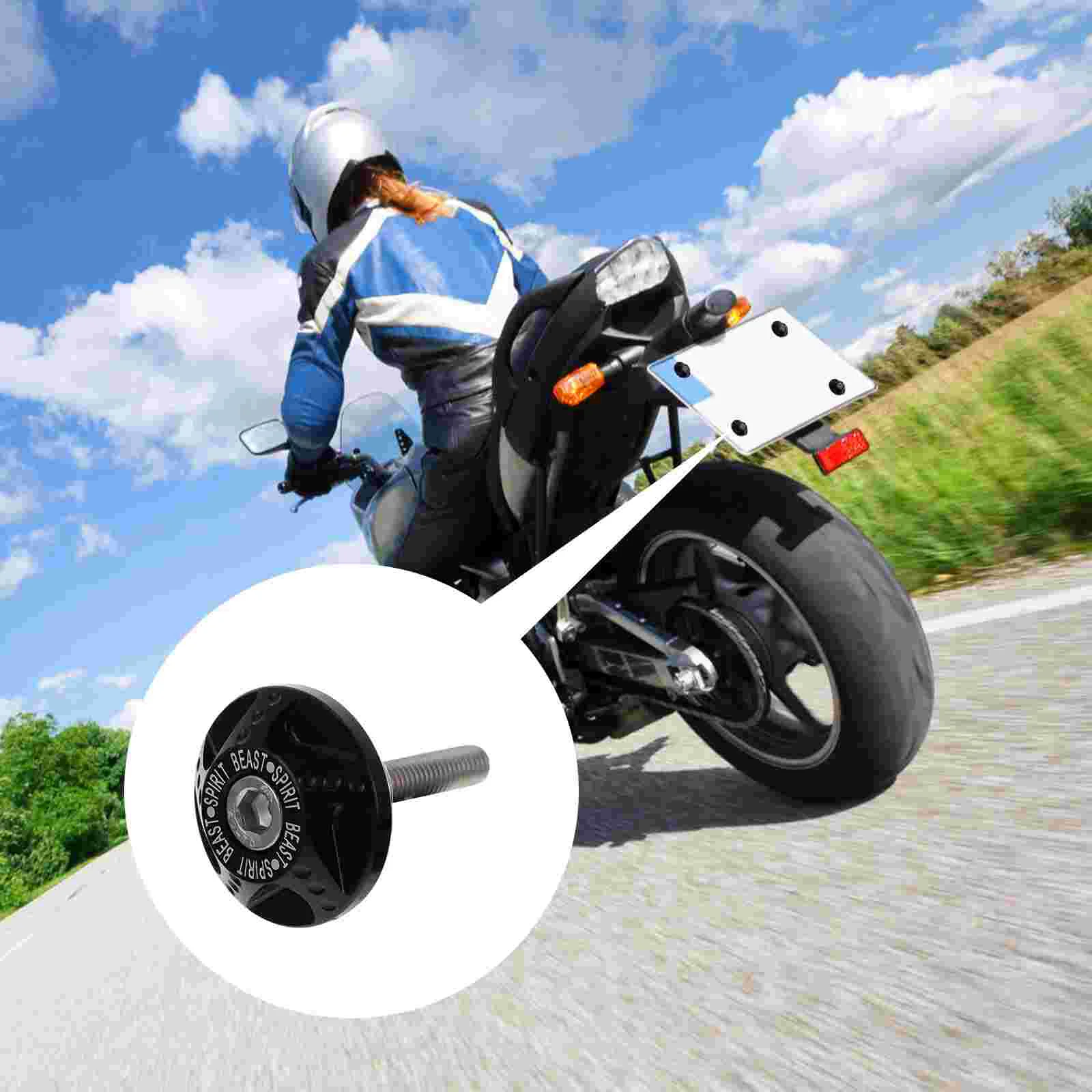 

Plate License Screws Motorcycle Bolts Frames Truck Fairing Car Fasteners Rust Resistant Steel Stainless Parts Powersports Part