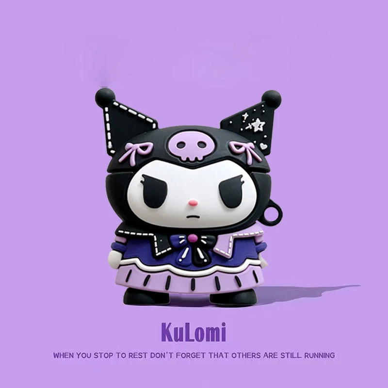 

Sanrio Kuromi Wireless Bluetooth Earphones 2023 New High Beauty Girls' Sports Men's Noise Reduction Original Authentic