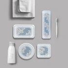 Нескользящий коврик для мыла в ванную комнату, абсорбирующий коврик для грязного мыла, моющийся Быстросохнущий подставка для ванной комнаты, домашний декор