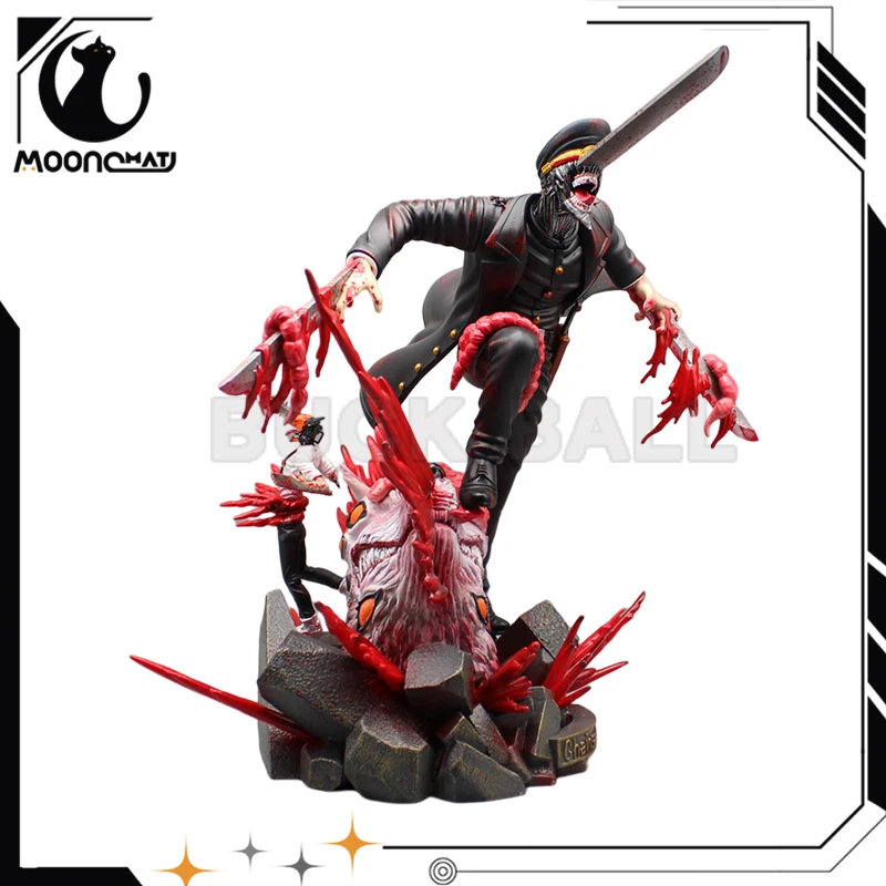 

35cm Chainsaw Man Anime Figures Denji Figure The Devil of Swords Action Figurine Pvc Statue Collection Model Doll Toys Kids Gift