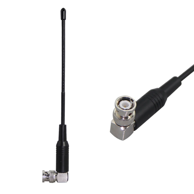 Антенна для микрофона BNCTNC UHF для беспроводных микрофонных систем Shure PGX24 SLX24 SLX4 PG58 SM 58 BETA58A, частота 400-900 МГц (art.: 3920d466aa453) - 3920d466aa453