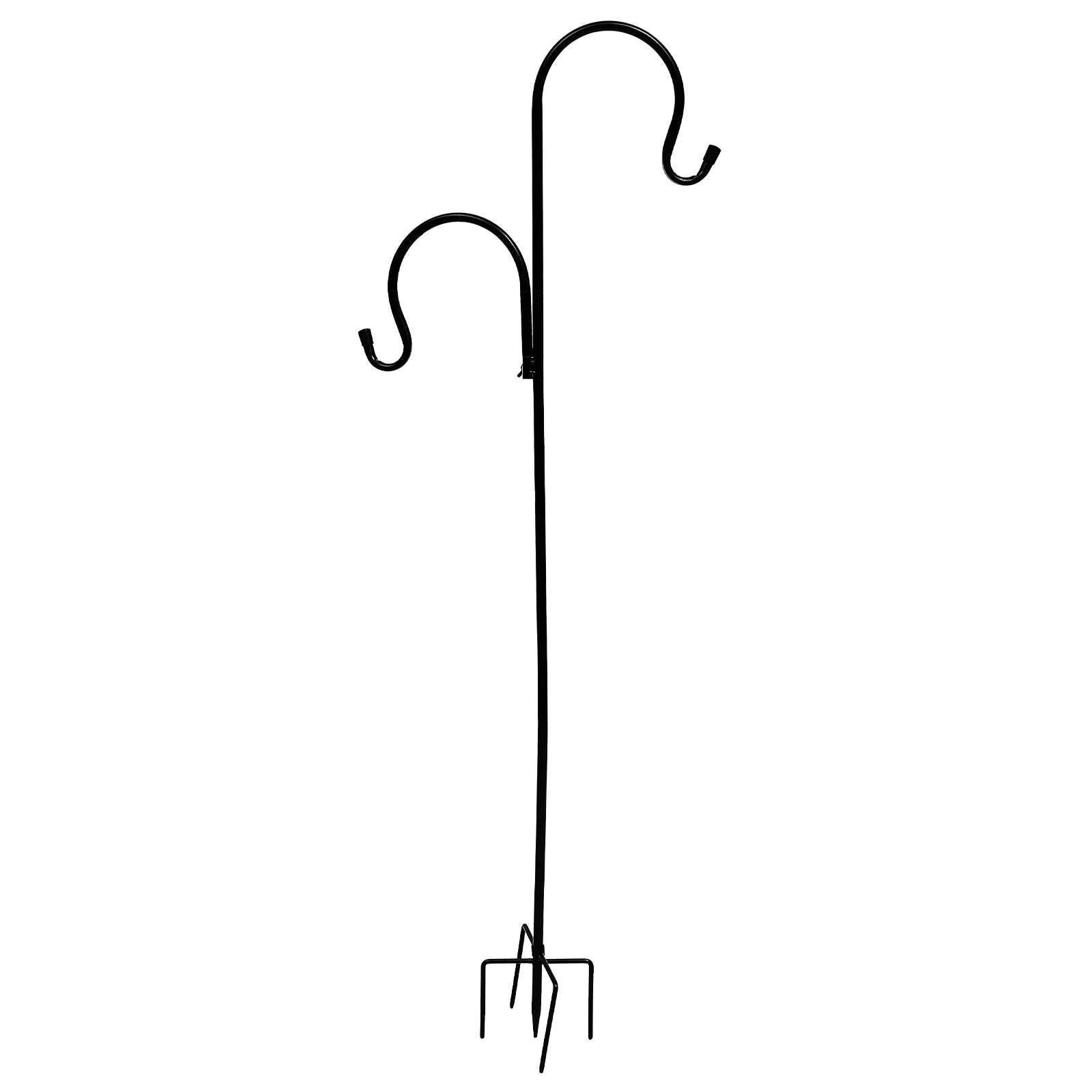 

1pc Iron Streetlamp Hook Outdoor Shepherd Hook Artware Yard Hanging Hook