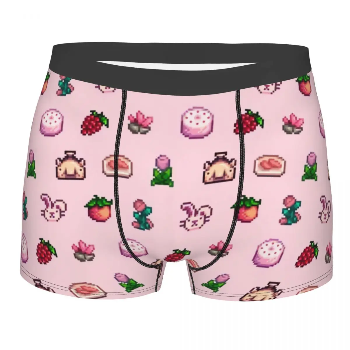 

Personalized Custom Stardew Valley Leah Underwear Men Breathbale Sexy Couple Boxer Briefs