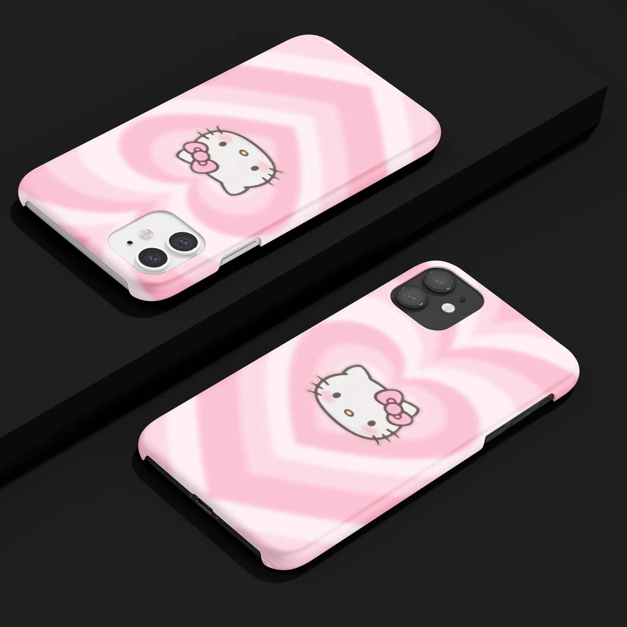 

HELLO KITTY Mobile Phone for Iphone 14 13 12 11 Pro Max X Xr Xs 7plus 8plus 8 7 mini SE Phone Case Shell Pattern Full Color