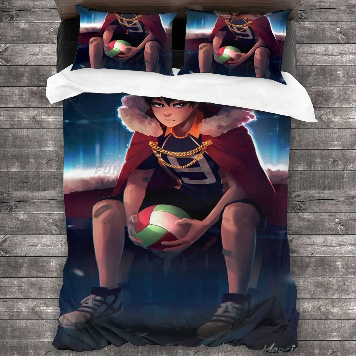

Kageyama Tobio Bedding Set Duvet Cover Pillowcases Comforter Bedding Sets Bedclothes
