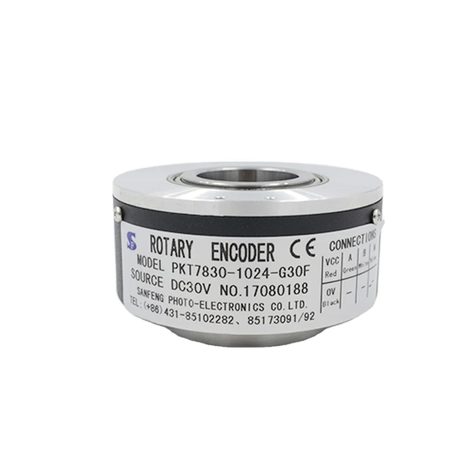 

External Diameter 66mm 20mm Through Hollow Shaft Rotary Encoder