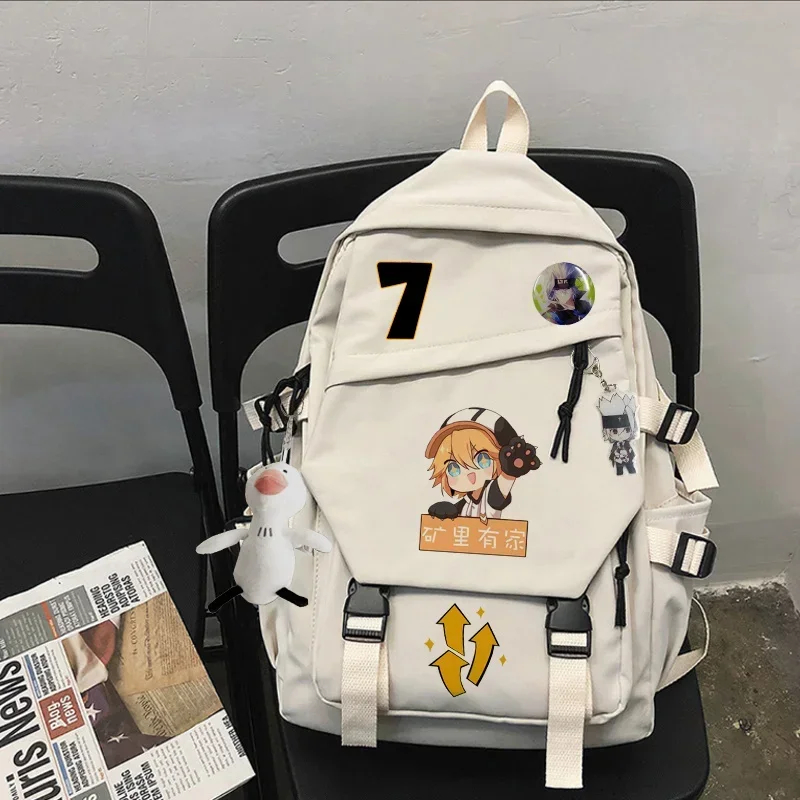 Cosbao аниме игра AOTU World King Merch Grey Kalie Lemon рюкзак школьная сумка для ноутбука на плечо