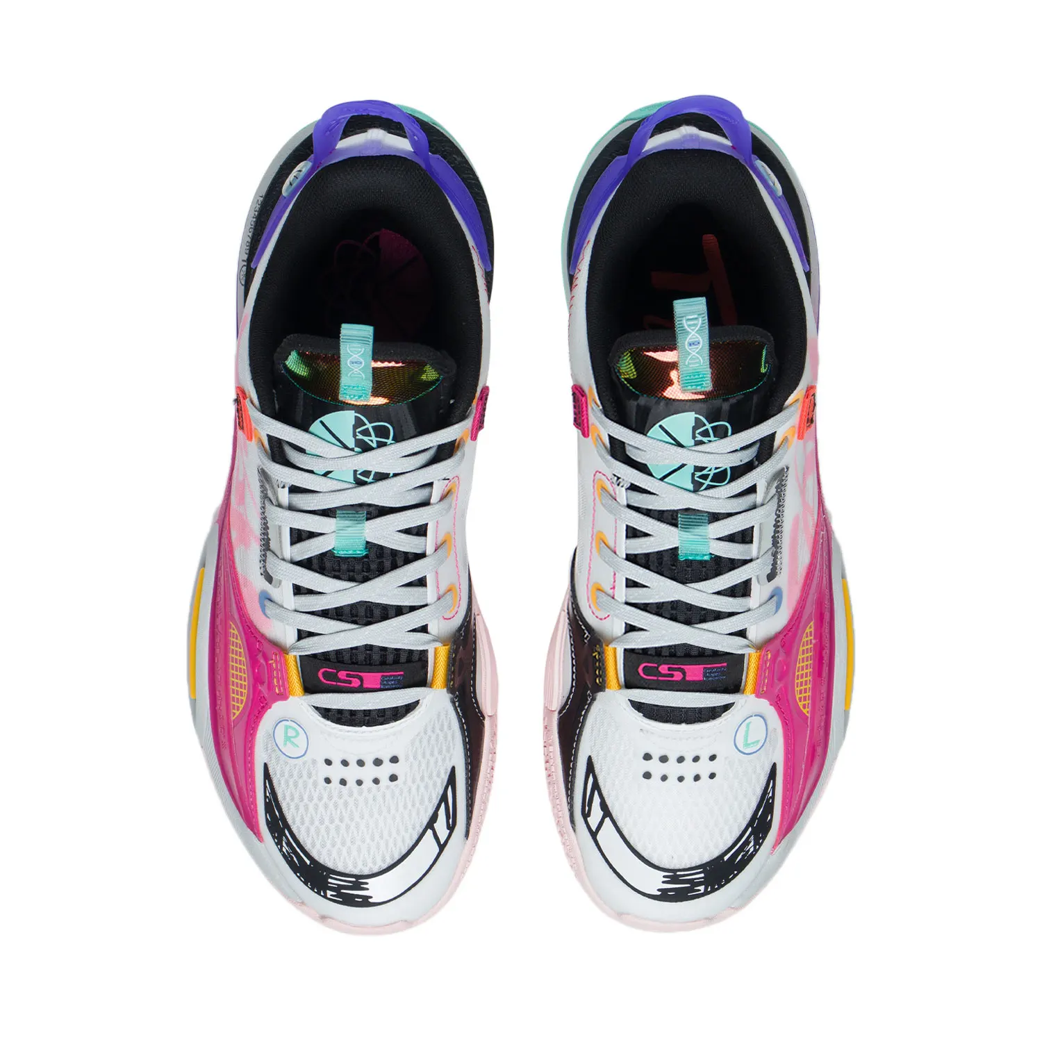 Мужская баскетбольная обувь Li-Ning для игры в баскетбол с прочной подкладкой -