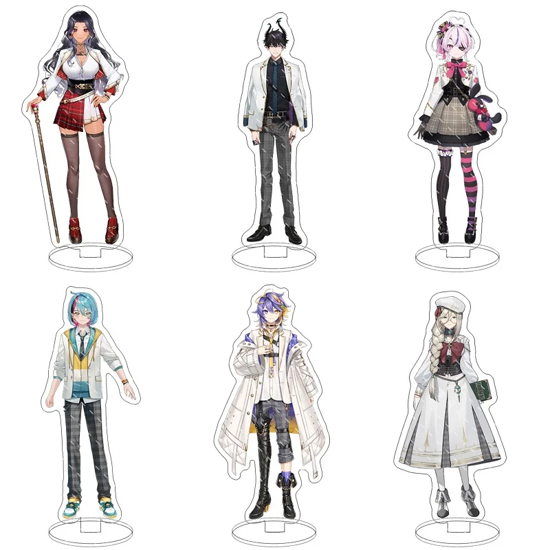 

Luxiem Rainbow Vtuber Youtuber Nijisanji En ILUNA Anime Figures Acrylic Stand Mode 15CM Desk Decor Prop Gifts