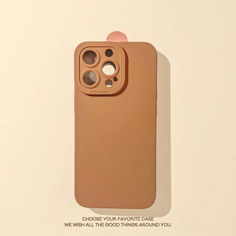 

Silicone Material Soft Case for iPhone 14 13 12 11 Pro Max Plus Cute Style iphone case