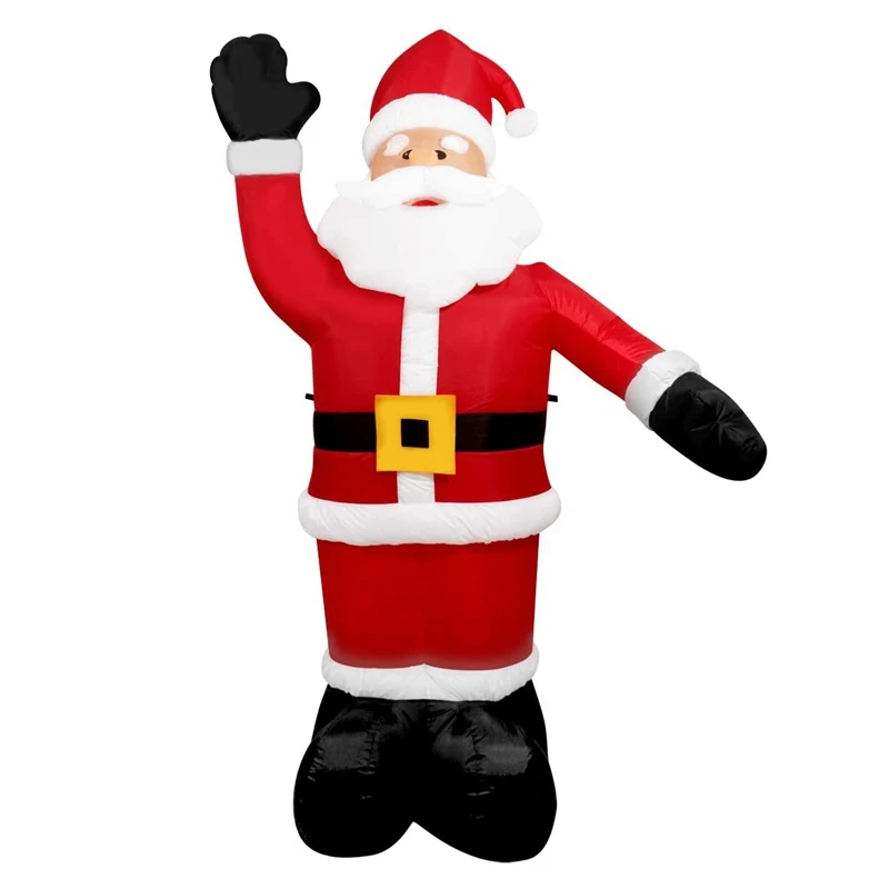 

Christmas Inflatables Santa Claus Inflatables For Yard Lawn Home Garden Christmas Decorations Party EU Plug
