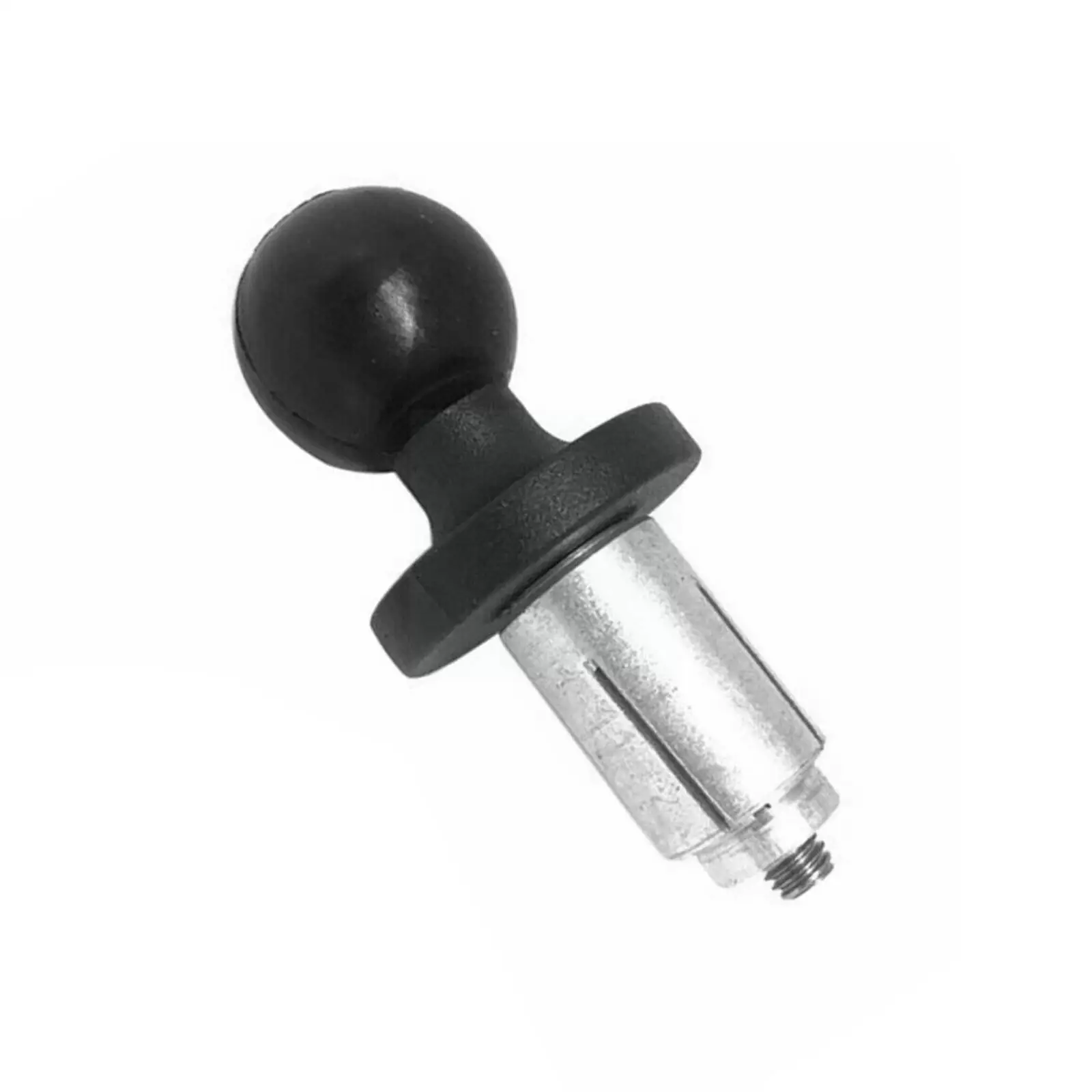 

Motorcycle Front Fork Stem Base Ball Adapter Rubber Base Head Compatible with RAM Mount for Gopro Ball Mount Adapter B5V9