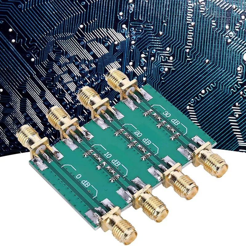 2 шт. DC 4 0 ГГц RF фиксированный модуль аттенюатора плата SMA двойная гнездовая