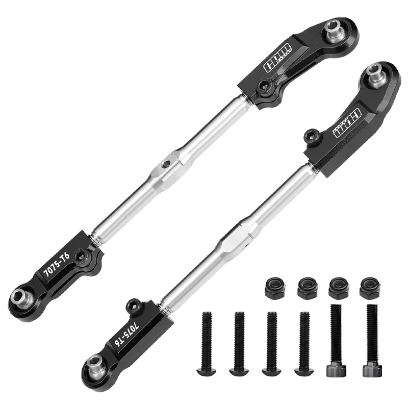 

GPM для ARRMA 1/7 BIG ROCK 1/8 Kraton NOTORIOUS Outcast V6 TALION 6S Металлическая передняя рулевая тяга ARA340175 ARA330817 ARA330662