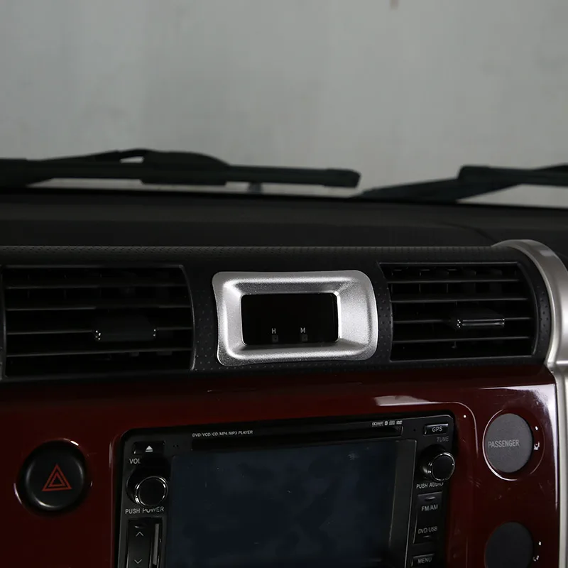 Для Toyota FJ Cruiser 2007-21 алюминиевый сплав автомобиля центральное управление