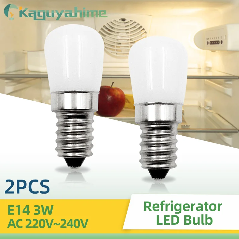 

Светодиодная лампа-кукуруза KPS E14 для холодильника, 2 шт., 220 В переменного тока, 2835 SMD