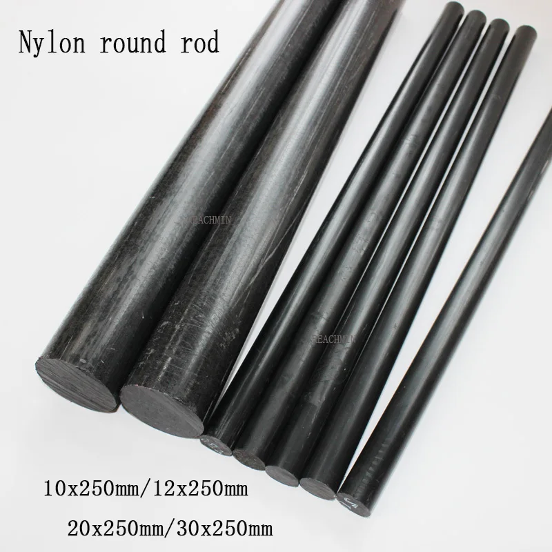 

Nylon 6 PA6 round rods bars plastic