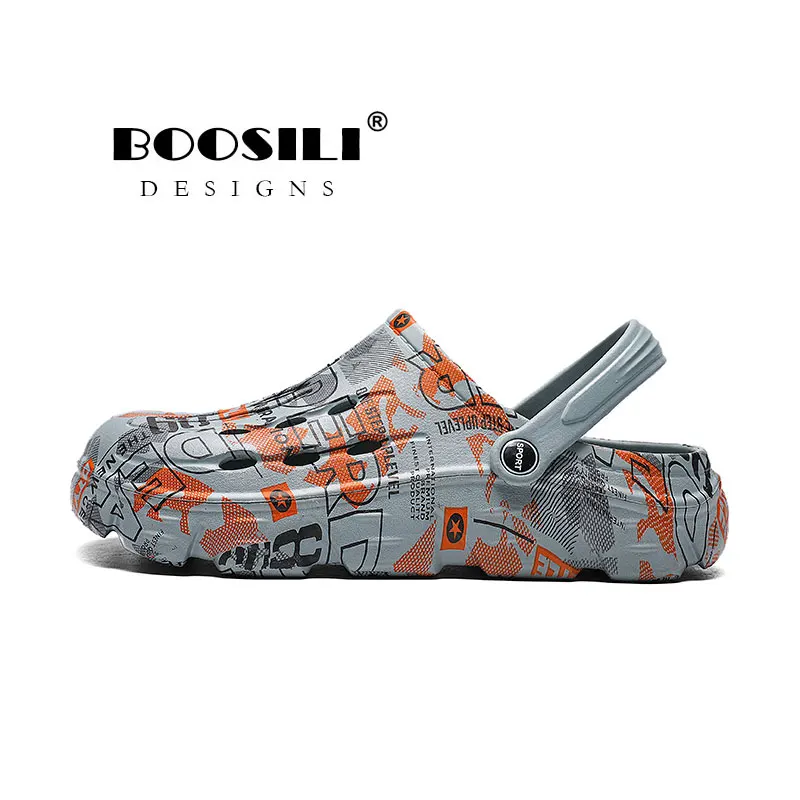 Новинка 2024, летние сандалии из ЭВА, дышащие крючки, высокое качество, ручная работа