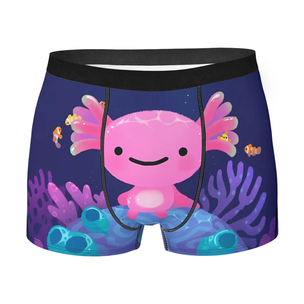 

Axolotl коралловые трусы, хлопковые трусы, мужское нижнее белье, вентилируемые шорты, боксеры, трусы