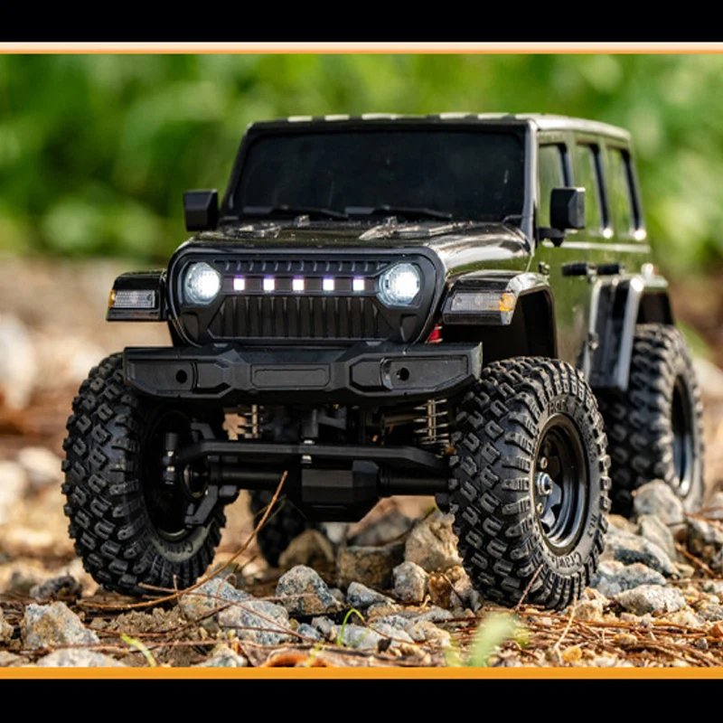 Фото JJRC 1:18 C8801 Pro Модель внедорожника Wrangler с имитацией реалистичного вождения, 2.4G, регулируемая скорость, 4WD, игрушка для детей №1