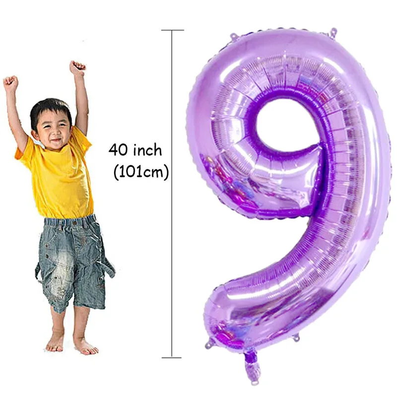 Набор воздушных шаров с блестками в виде русалки |