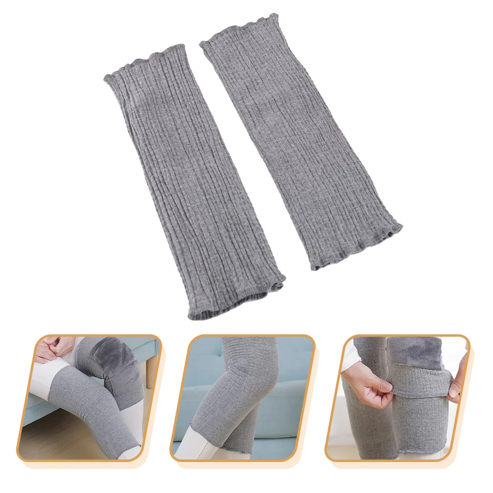 

1Pair Double-layer Lengthened Knee Pads Thickened Warm Knee Pads Knee Protectors