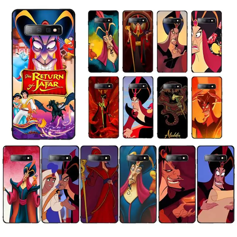 

Disney Jafar evil Phone Case for Samsung S10 21 20 9 8 plus lite S20 UlTRA 7edge