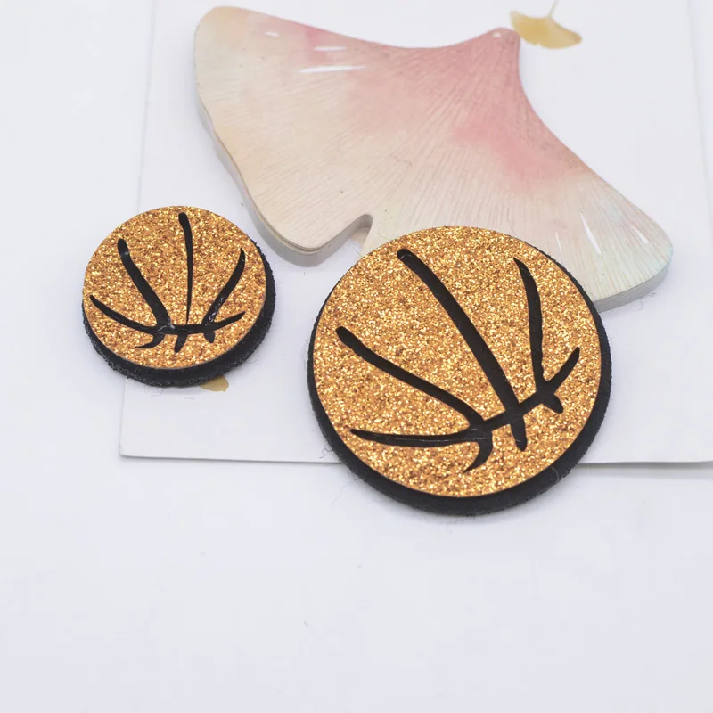 20 шт./лот ручная работа аппликация мяч спорт домашний декор баскетбольные