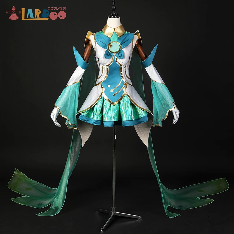 

Lardoo Sona Cosplay Costume LOL Sona Star Guardian Cosplay Dress Woman Game League of Legends Costume
