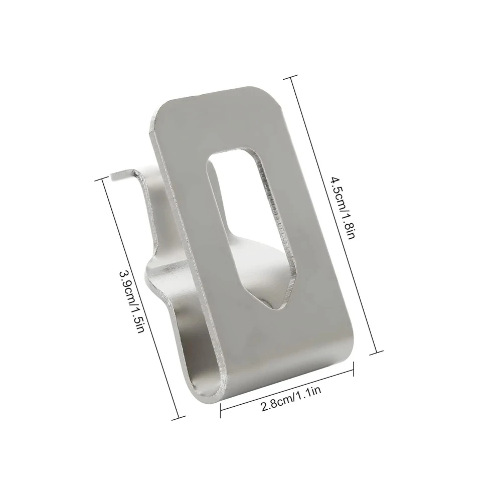 

Clip Belt Hook For N268241 Driver N169778 N086039 DCD980 Silver Steel 20V Max Li-Ion DCD780 DCD980