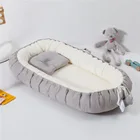 Моющаяся складная детская кроватка для новорожденных, для путешествий, кровати для ухода за малышом, портативная бионическая детская гнездо, съемная детская кроватка