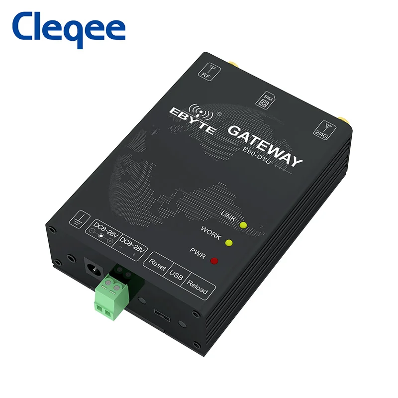 

2 E90-DTU(400SL30-4G) 10km 4G Wireless Transceiver RS232/RS4845 433mhz lora Modem IOT 4g lte DTU for Industrial