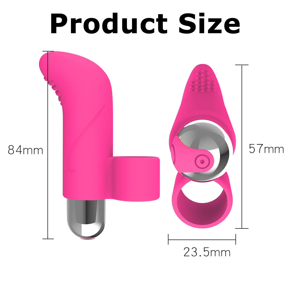 10-скоростные мощные пальцевые вибраторы клиторальный мини-стимулятор точки G