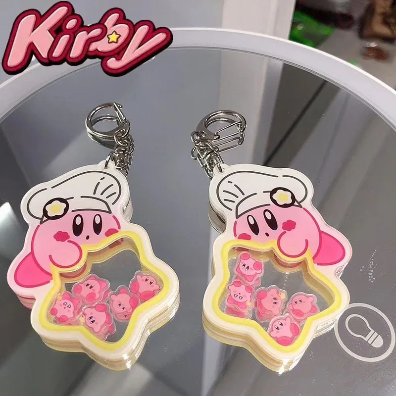 

Kirby Pendant New Kawaii Cartoon Anime Ins Good Looking Creative Charm Accessories Couple New Trinket Gift for Friend Girlfriend