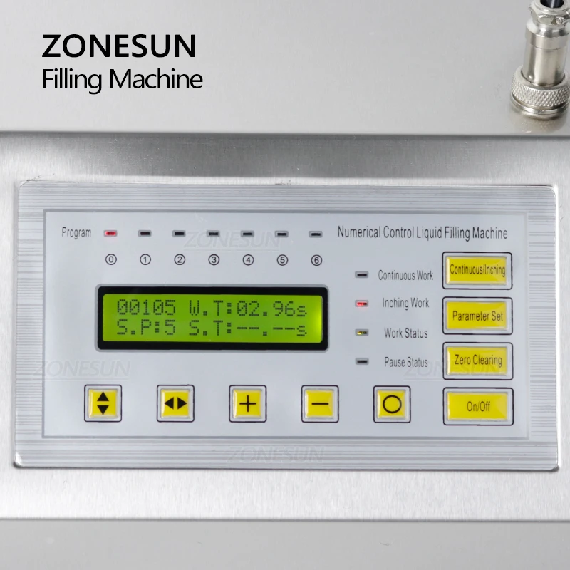 Диафрагменный насос ZONESUN GFK-160A 5-3500 мл с цифровым управлением для бутылок эфирным